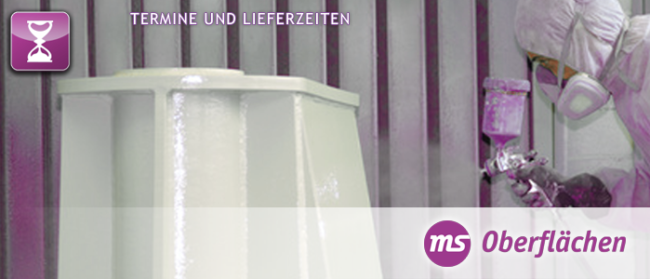 Pulverbeschichten und Nasslackieren mit Termine und Lieferzeiten bei der ms-Oberflächentechnologie aus Baden-Württemberg in Gerstetten im Kreis Heidenheim